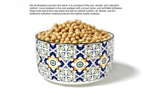 SoyaJoy Laura Soybeans with Non-GMO label ideal for fresh tofu and tempeh