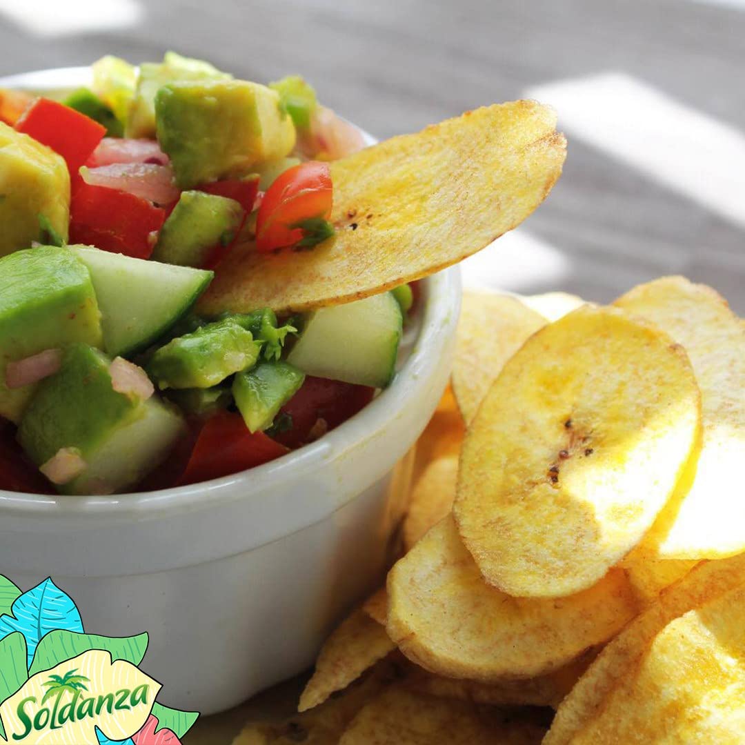 Soldanza snack on the go image demonstrates versatile, shareable snack option.