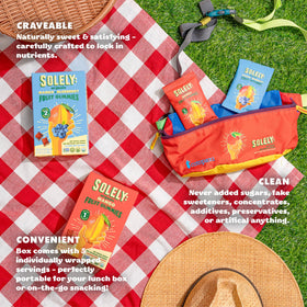 Gummies in a resealable bag ready for lunchboxes or trips