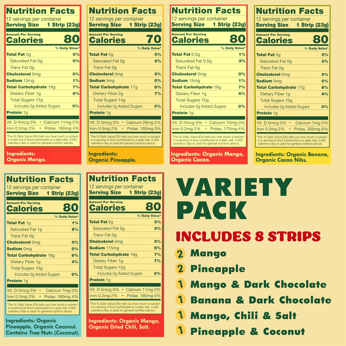 SOLELY organic dried fruit processing preserves nutrients and natural flavor.
