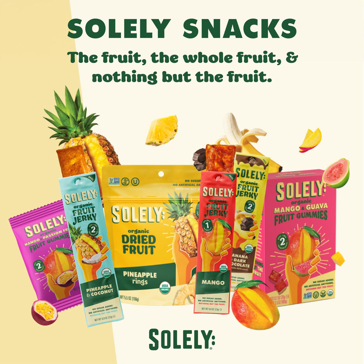 Shelf ready packaging showing five individually wrapped servings per box