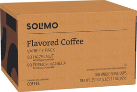 Solimo single-serve pods for convenient, consistent coffee at home or office.