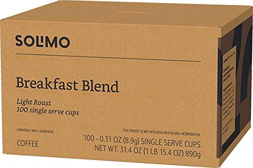 Solimo Arabica blend pod close-up, showcasing a nutty aroma and balanced body