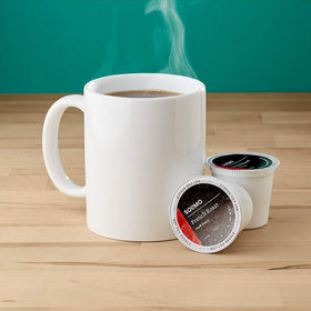 Solimo coffee pods dark roast—full-bodied flavor with smooth finish.