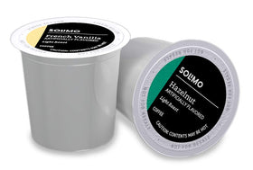 Solimo French Vanilla coffee pods for Keurig brewers deliver a creamy vanilla aroma.