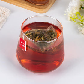 Close-up of Solisleaf Liver Detox Tea ingredients including dandelion and milk thistle