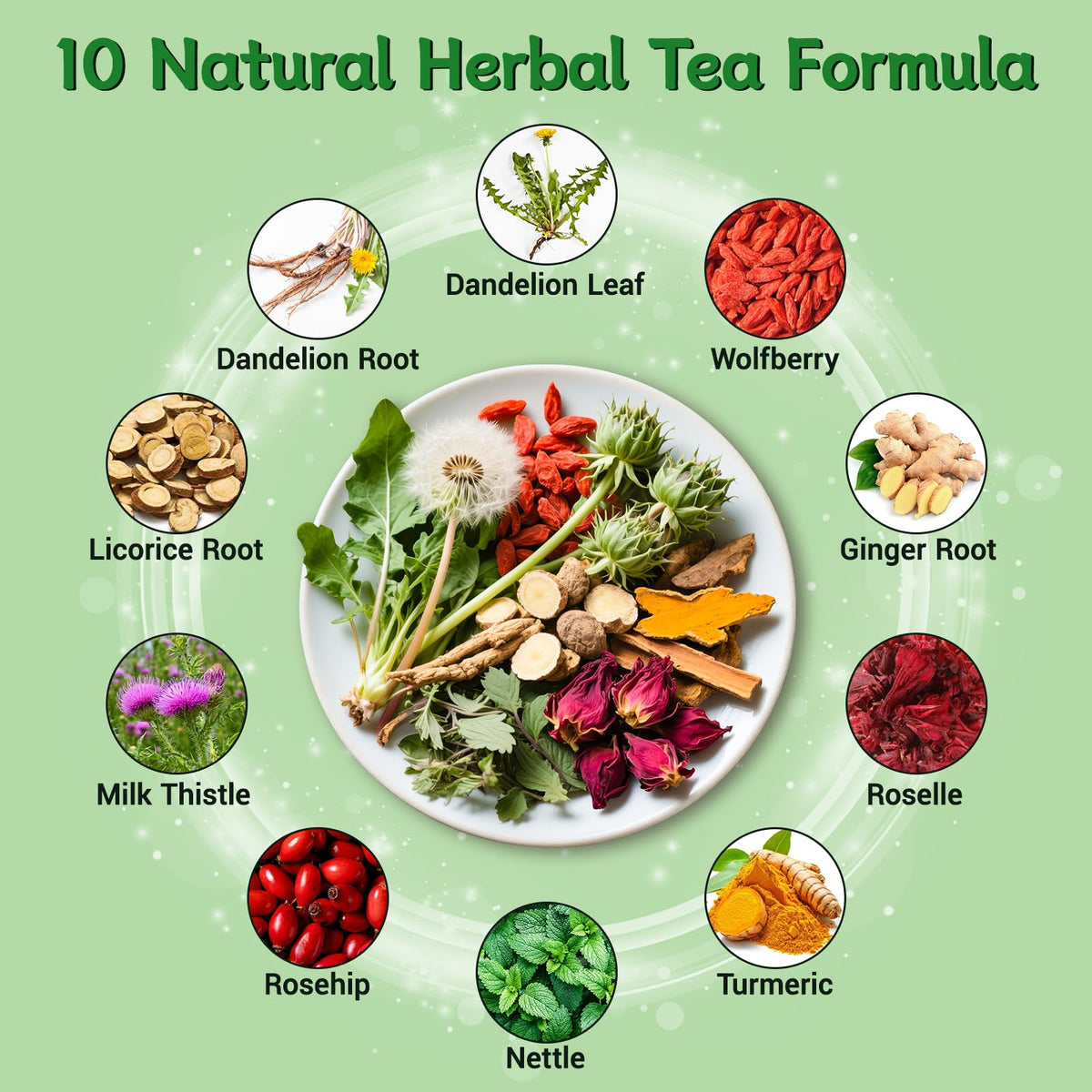 Solisleaf Liver Detox Tea packaging showing convenient independent sachets