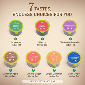 Solisleaf Cinnamon Apple tea box with warm, comforting aroma cues.