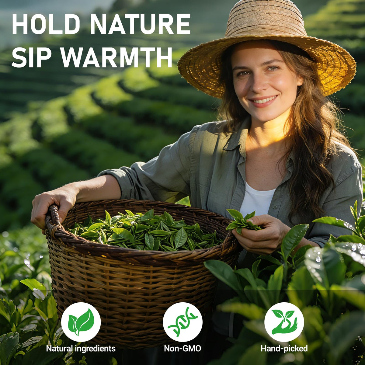 Solisleaf Turmeric Ginger tea box revealing spicy, uplifting notes.