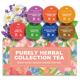 Solisleaf Wellness Tea Gift Set front view showing elegant packaging and flavor variety.