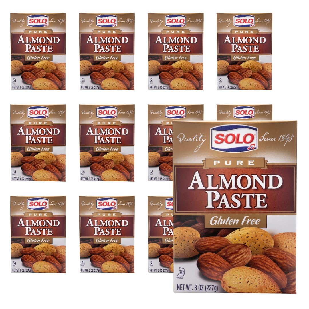 SOLO almond paste pack 12-front view ideal for batch baking and sharing