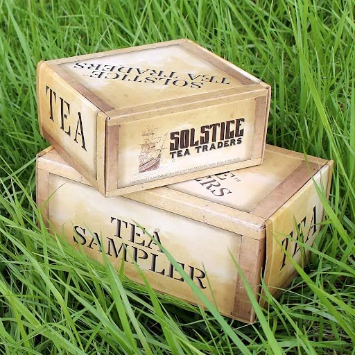 Solstice Tea Traders gift-ready starter kit presentation.