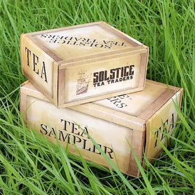 Solstice Tea Traders gift-ready starter kit presentation.