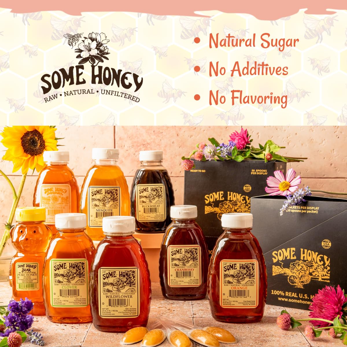 Some Honey buckwheat honey baking idea suggests bold sweetness for recipes.