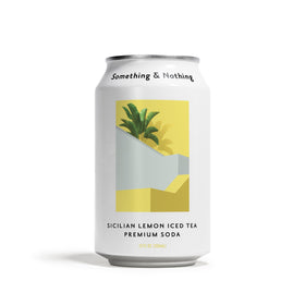12-pack of Something & Nothing cans ideal for on-the-go refreshment.