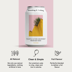 Something and Nothing recyclable can highlights eco-friendly packaging.