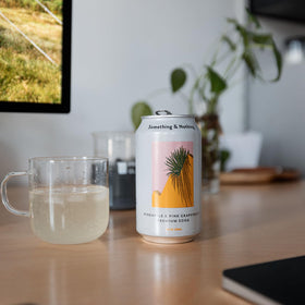 Something and Nothing refreshing hydration option powered by natural flavors.