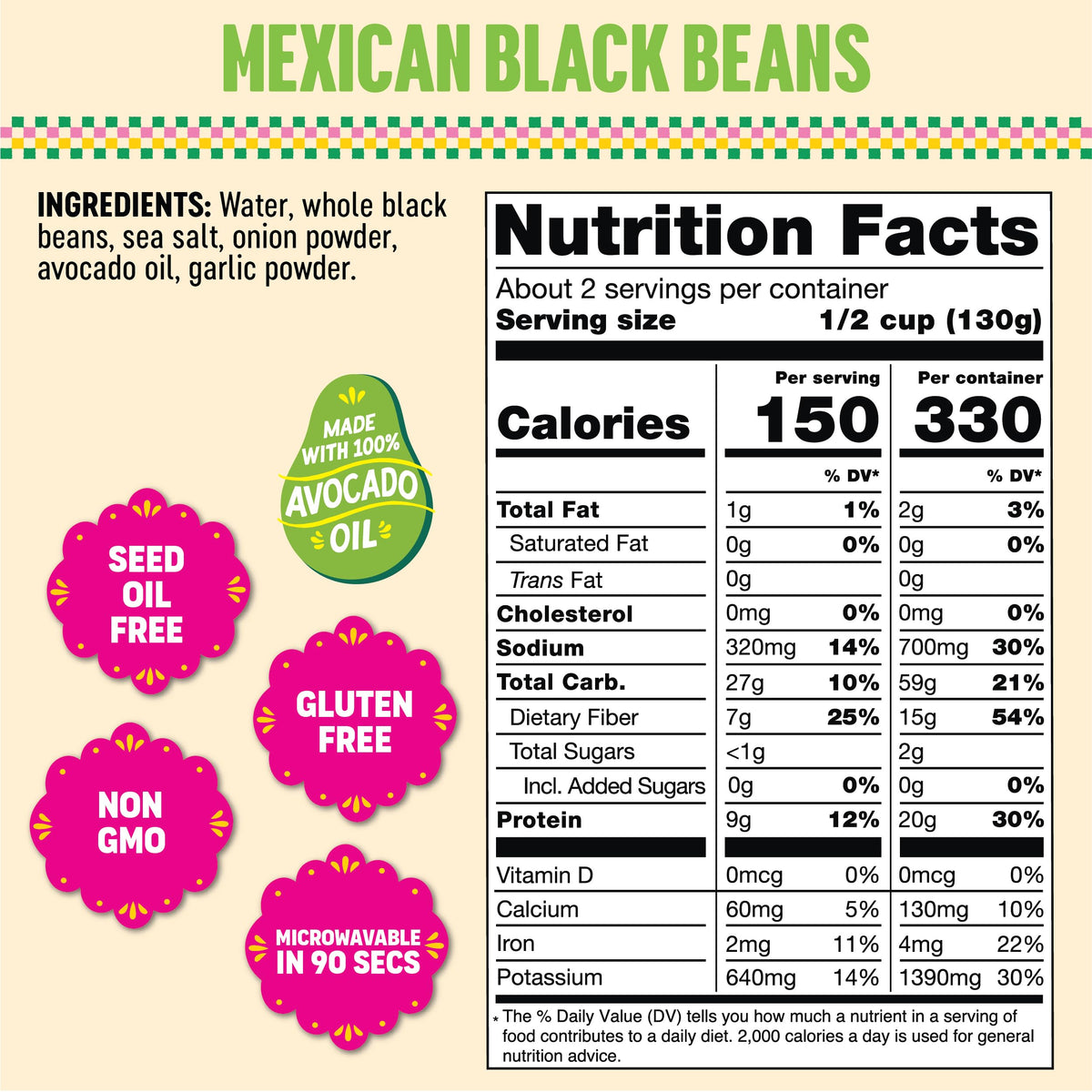 SOMOS black beans on tostadas topping adds savory, gluten-free texture