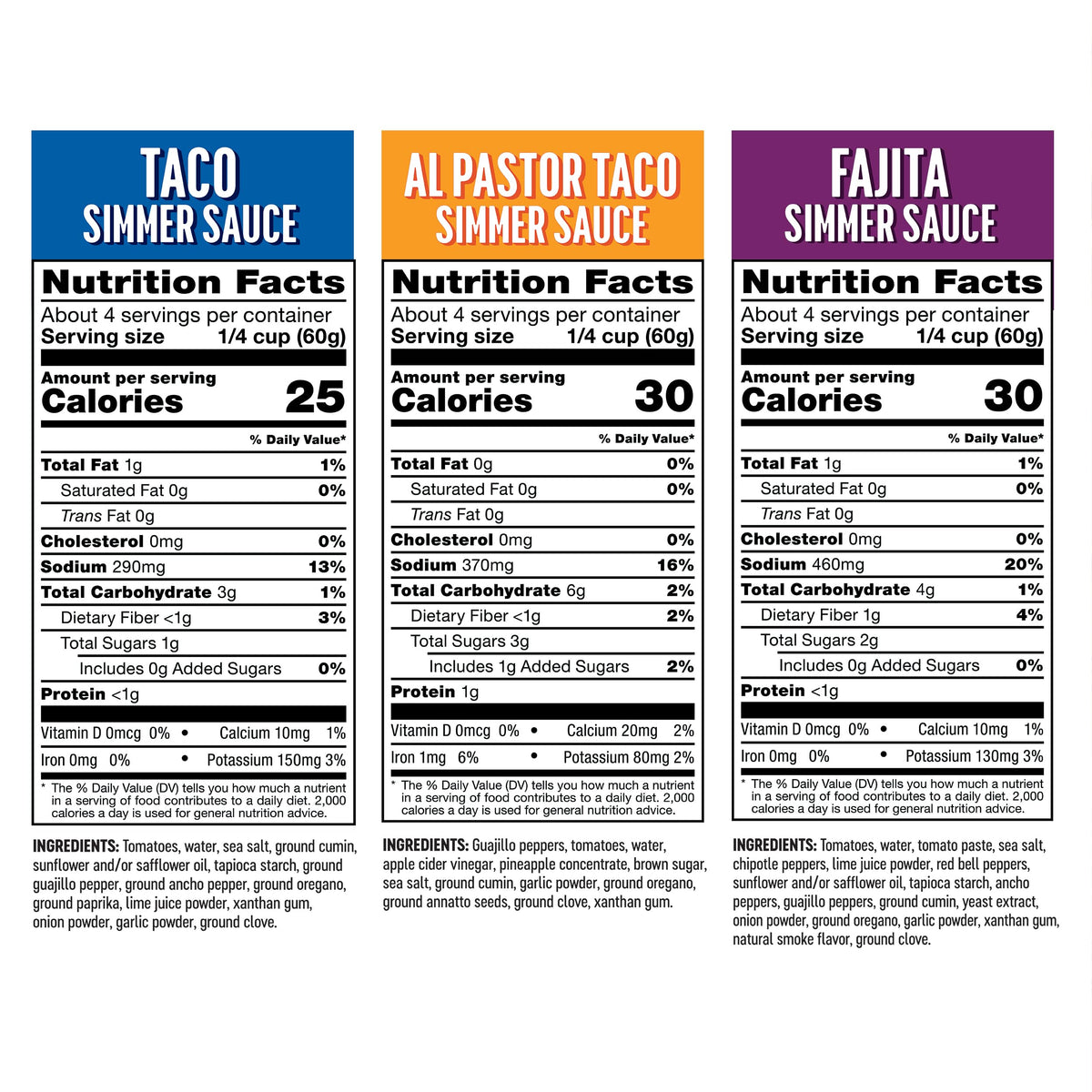 SOMOS Pastor pouch ideal for slow simmered tacos
