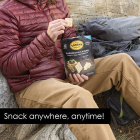 Sonoma Creamery Pepper Jack crisps offer keto-friendly, low-carb snacking