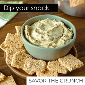 Label on Sonoma Creamery Pepper Jack crisps highlighting gluten-free snack