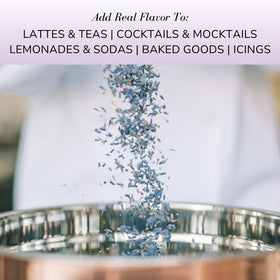 Sonoma Syrup Co Lavender infusion on coffee for floral aroma
