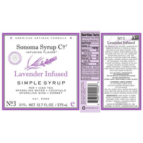 Sonoma Syrup Co Lavender kitchen-dressing shows salad versatility