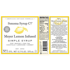 Sonoma Syrup Co small batch USA-made process highlights craftsmanship.
