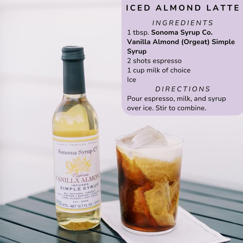 Sonoma Syrup Co vanilla almond enriches a Mai Tai with tropical notes