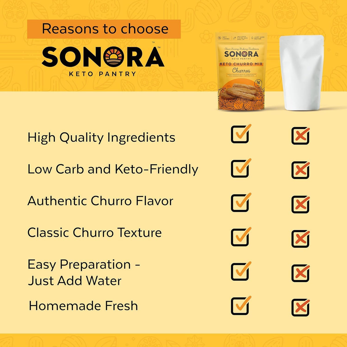 Almond flour blend used in Sonora Keto Churros for gluten-free texture