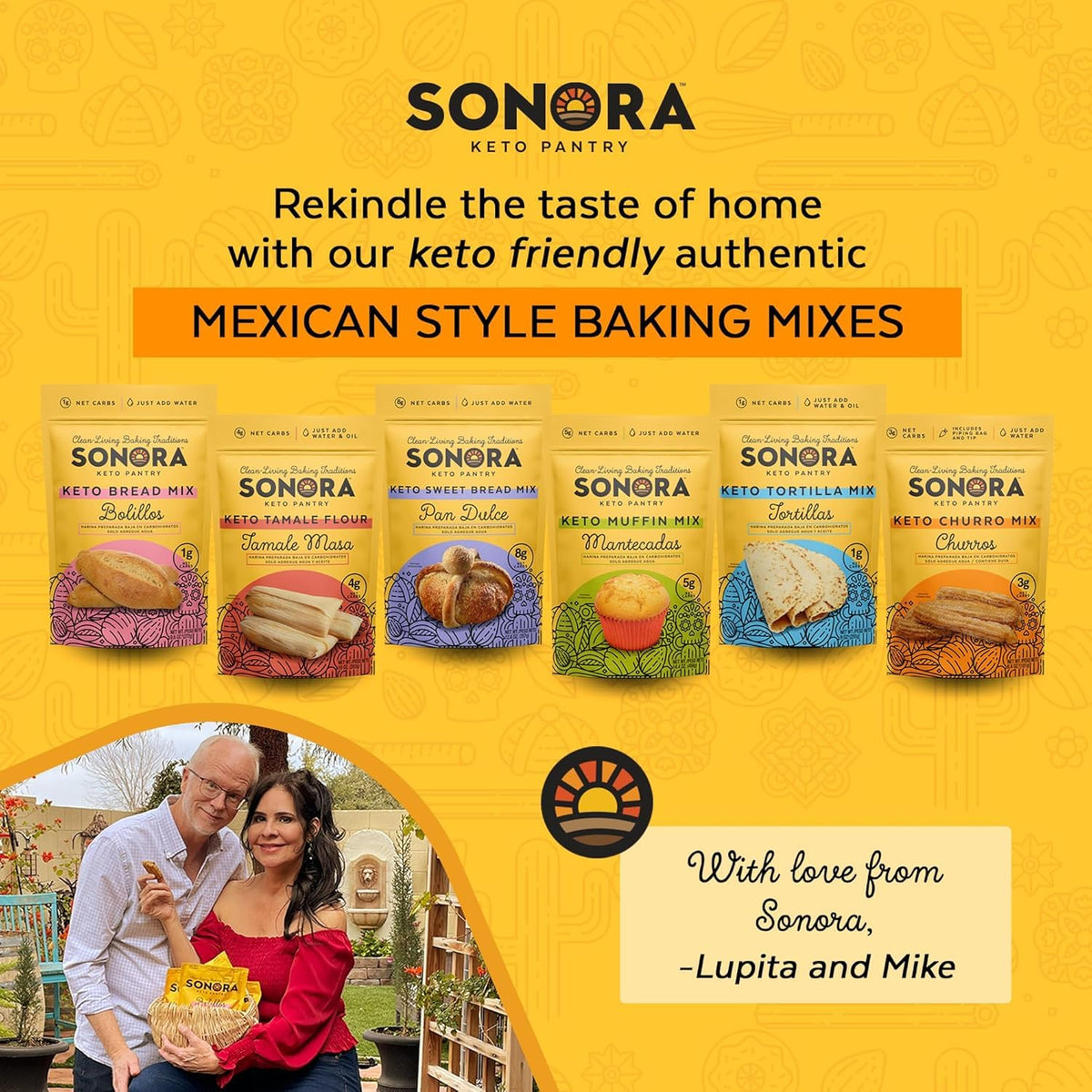 Family enjoys Sonora Keto Churros, showcasing a shareable keto dessert moment