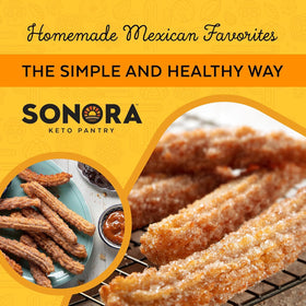 Quick prep steps with Sonora Keto Churros for fast churros at home