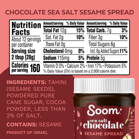 Packaging shot highlighting dairy-free, nut-free, gluten-free credentials