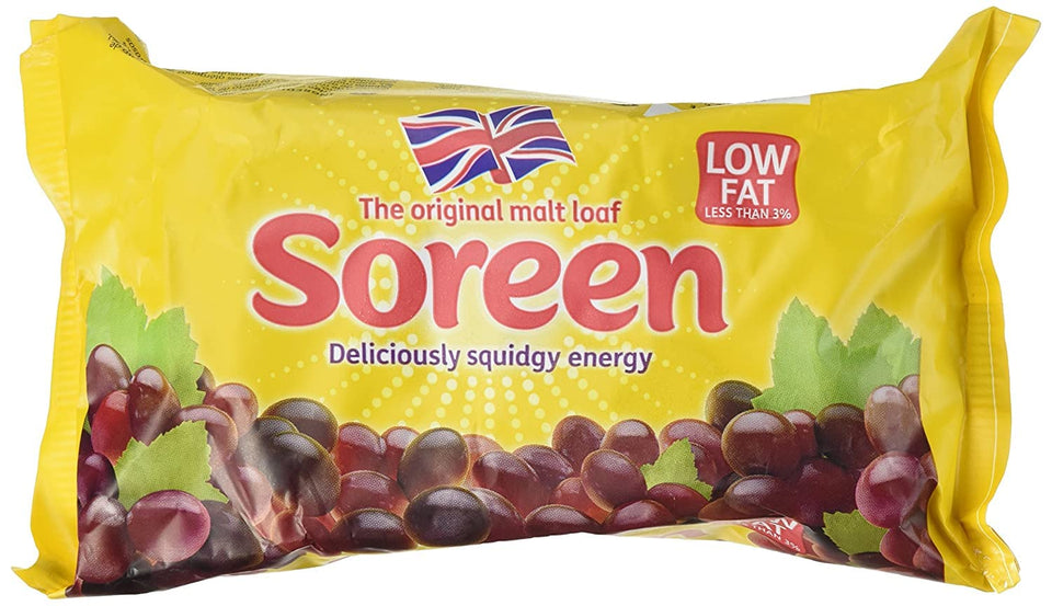 Soreen Fruity Malt Loaf on a plate, perfect for a quick tea-time treat