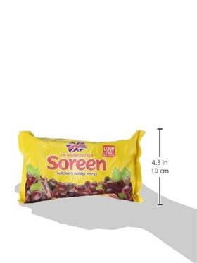 Soreen Fruity Malt Loaf slice ready to spread with butter or jam