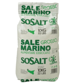 SOSALT Dal Mare di Trapani coarse salt bulk for versatile cooking and canning
