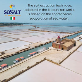 SOSALT Dal Mare di Trapani OU-certified kosher salt suitable for many kitchens