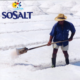 SOSALT Dal Mare di Trapani prism-shaped heaps evoke rustic coastal saltworks.