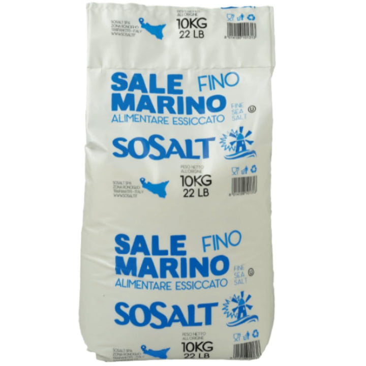SOSALT Dal Mare di Trapani salt pans displaying natural evaporation for pure sea salt in cooking