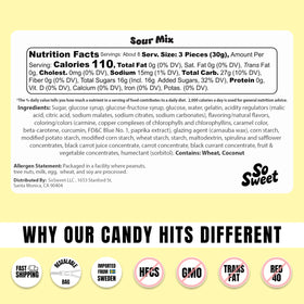 SoSweet premium sour candy assortment ideal for gifting or snacking.