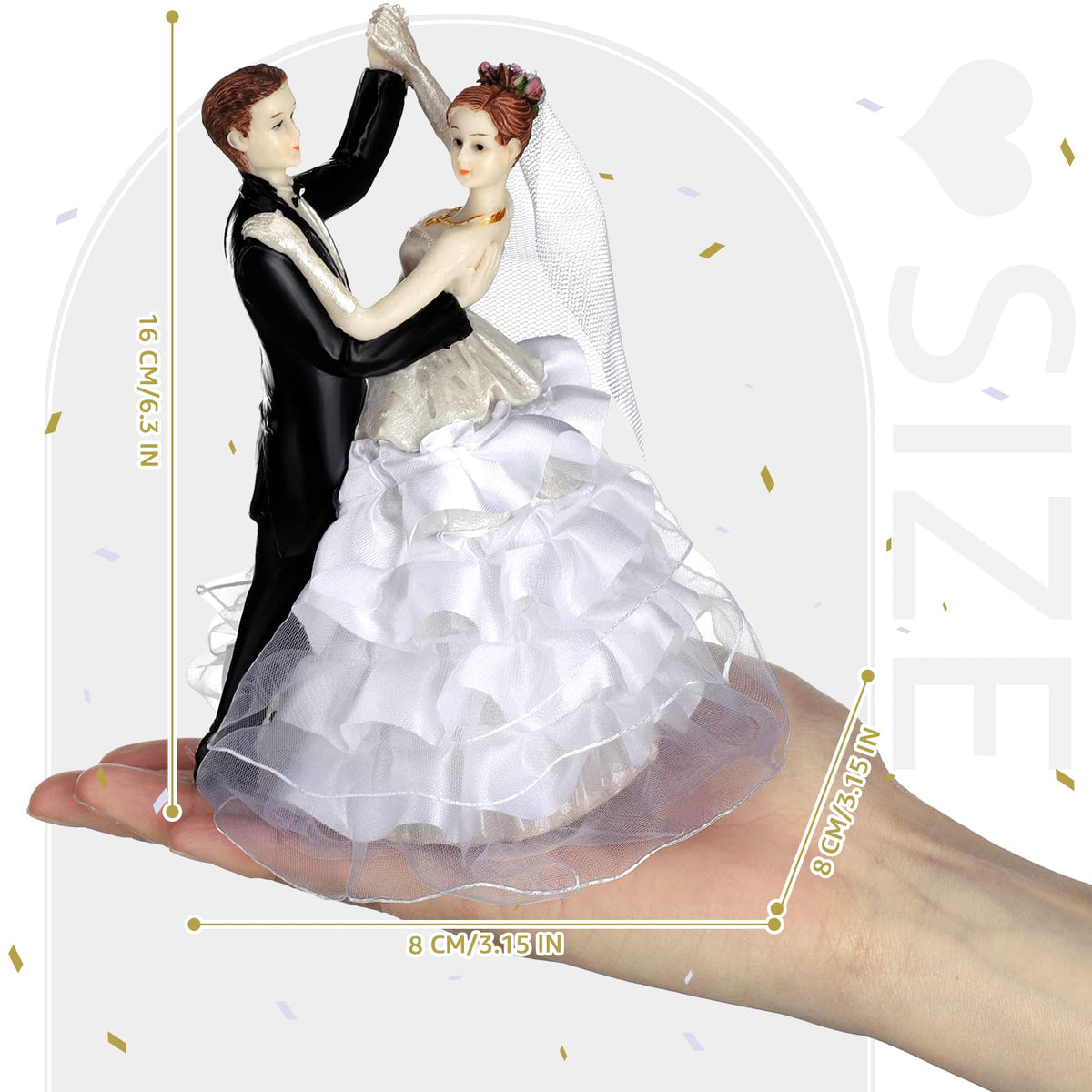 Sotiff topper uses durable resin material for long-lasting keepsakes