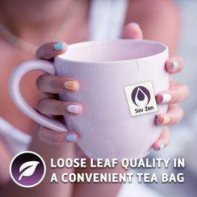 Sou Zen origin Sri Lanka tea base delivers robust black-tea character.