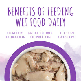 Soulistic tuna dinner can image emphasizing grain-free and natural ingredients.