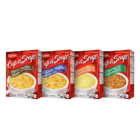 SOUP SECRETS Lipton Cup-a-Soup offers four-variety box for family meals