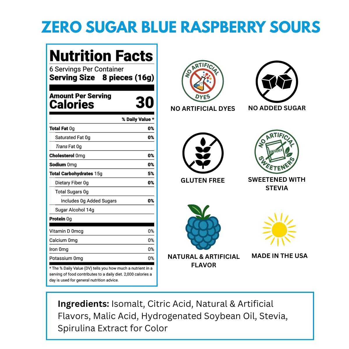 Sour Drops Tangy-tart candy experience with refreshing finish.