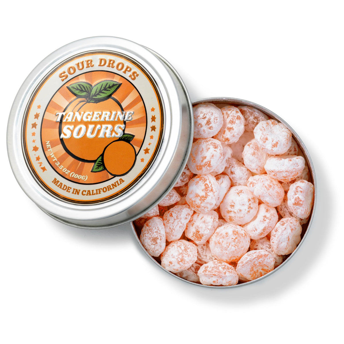 Sour Drops Watermelon slice close-up shows tangy bite and fruity finish.