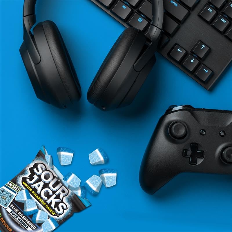 Sour Jacks gluten-free and fat-free snack option.