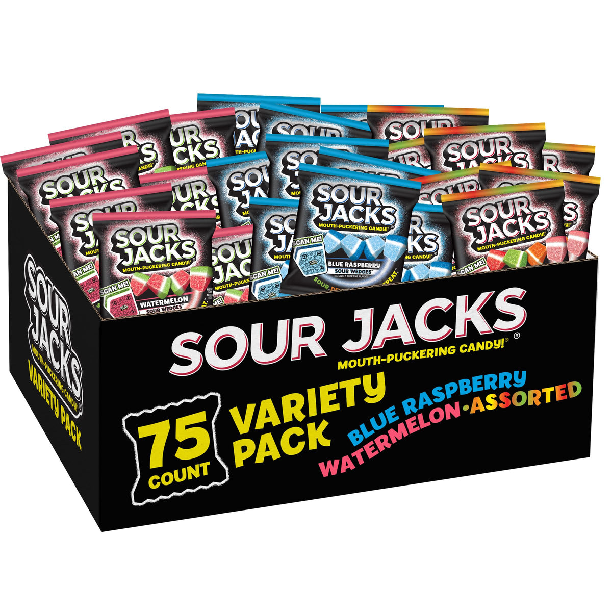 Sour Jacks Watermelon pouch displays tangy bite ideal for lunchboxes.