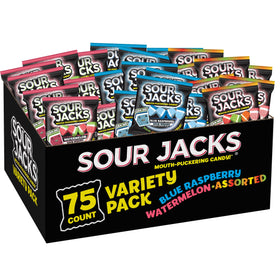 Sour Jacks Watermelon pouch displays tangy bite ideal for lunchboxes.