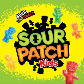 Sour Patch Kids assorted fruit flavors showcase tangy-to-sweet flavor journey